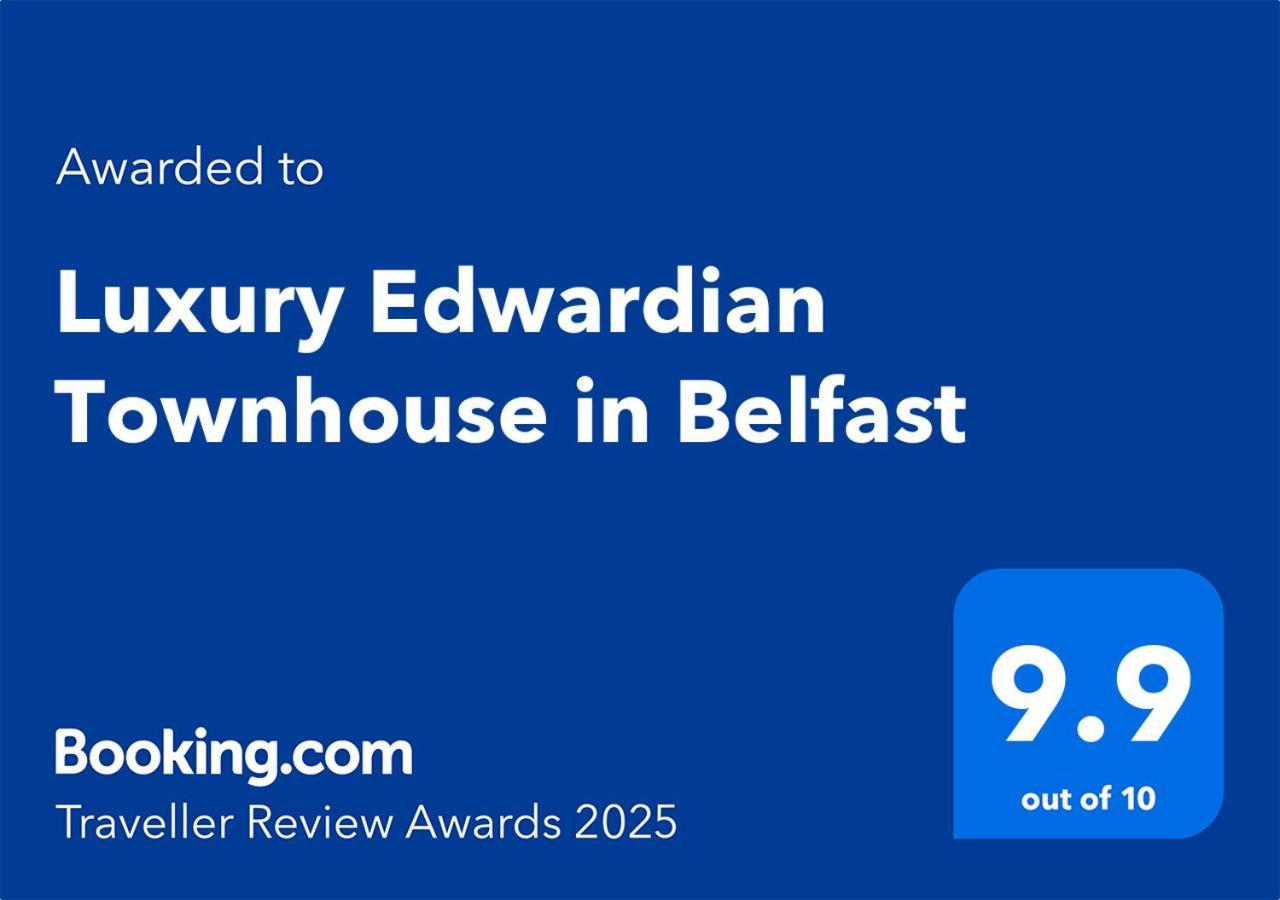 Luxury Edwardian Townhouse In Belfast Villa Exteriör bild